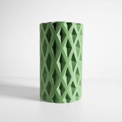 Fractal Vase, Artistic Curved Tabletop Planter, Decorative Flower Holder, Elegant Home Accent, Nordic Style