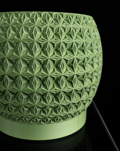 Planter pot, geometric succulent holder, minimalist indoor organizer, modern Nordic