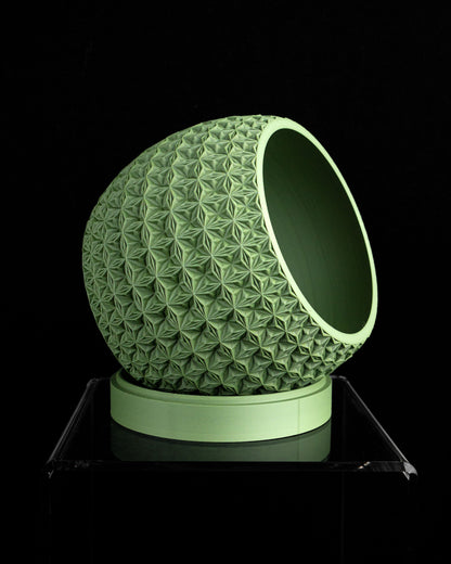 Planter pot, geometric succulent holder, minimalist indoor organizer, modern Nordic