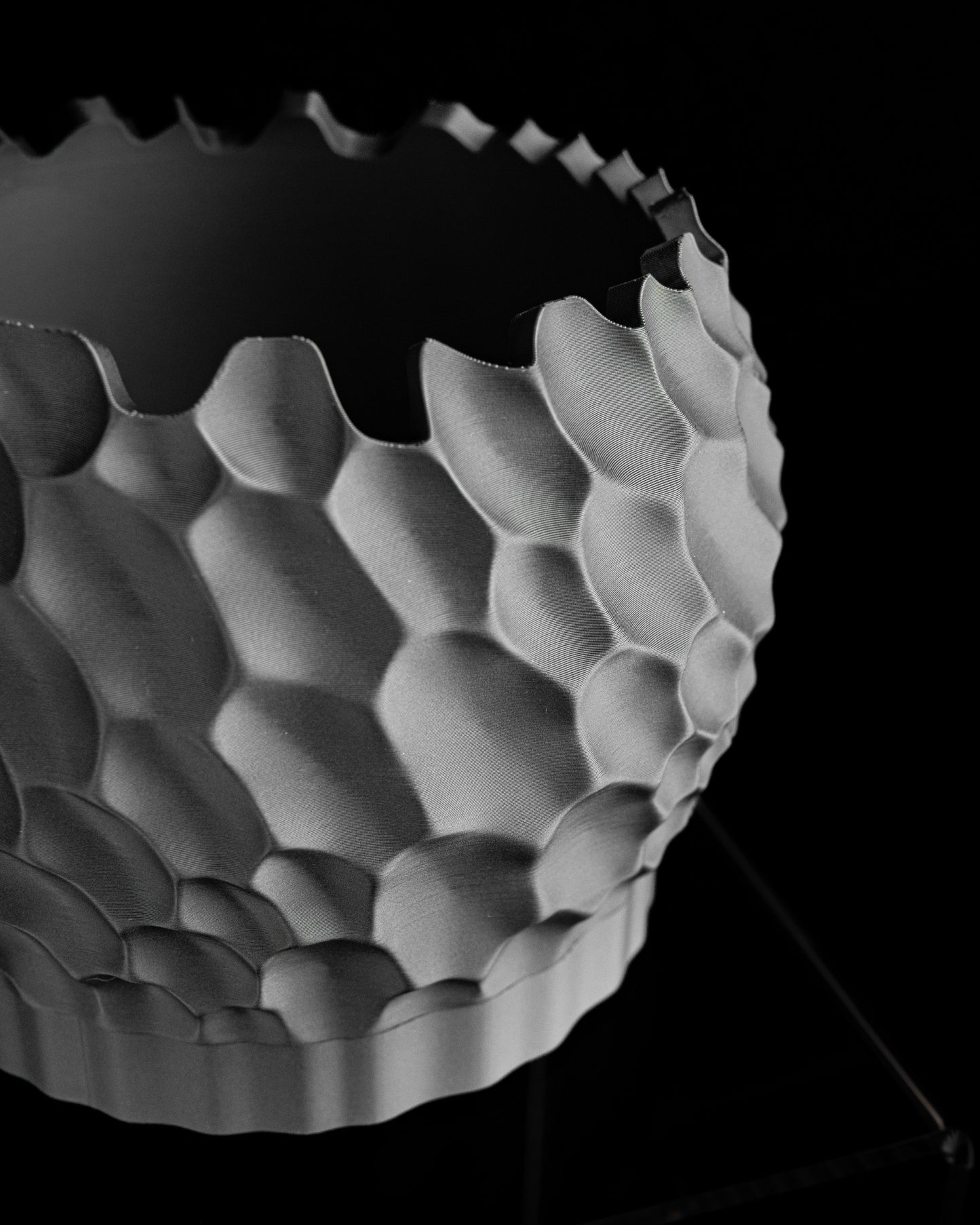 Succulent Planter, Geometric Sculptural Dune Terracotta, Desk Accent, Modern Japandi