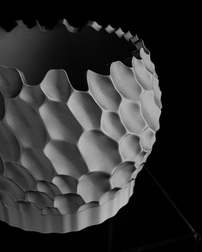 Succulent Planter, Geometric Sculptural Dune Terracotta, Desk Accent, Modern Japandi