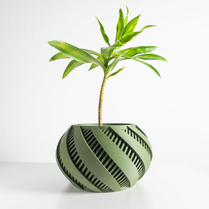 planter pot, japandi minimalist indoor herb container, workspace organizer succulent