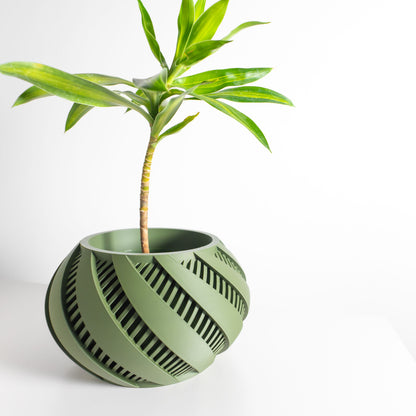 planter pot, japandi minimalist indoor herb container, workspace organizer succulent