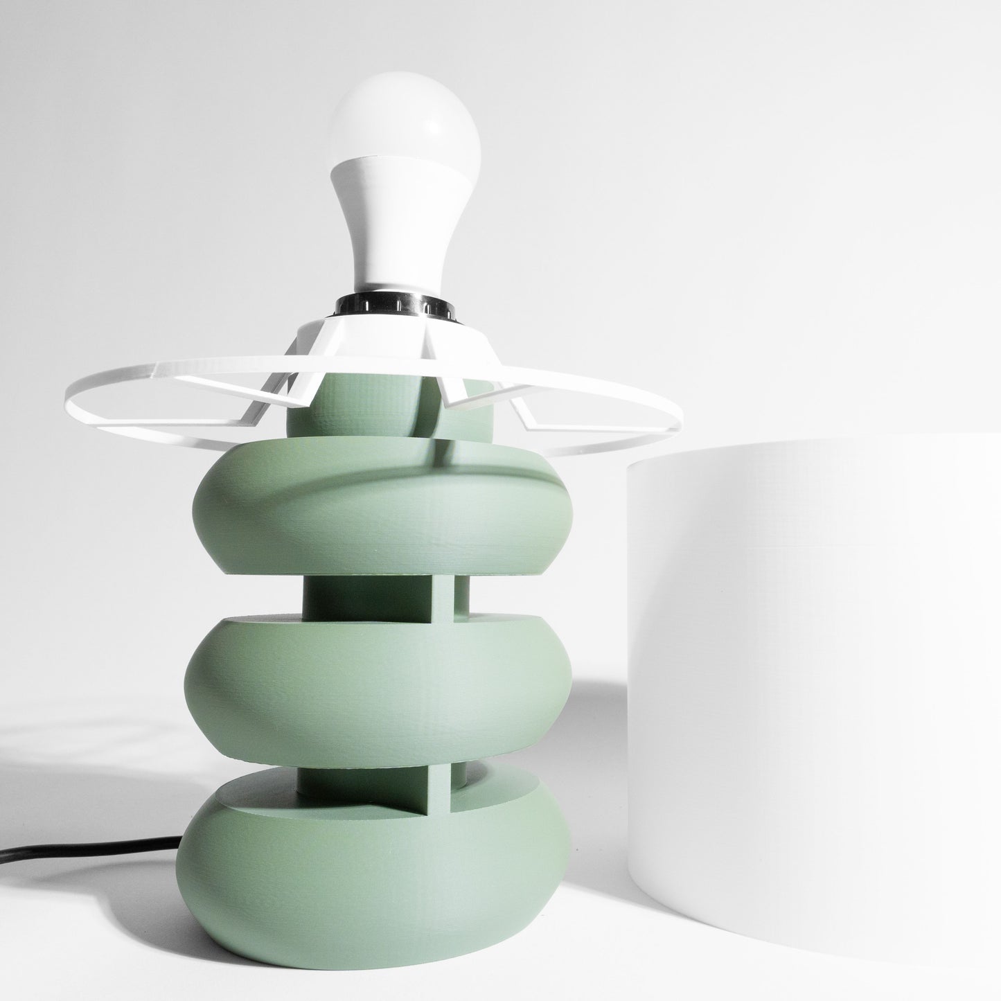 Table Lamp, Scandinavian Bedside, Minimalist Workspace Reading Light, Comforting Japandi