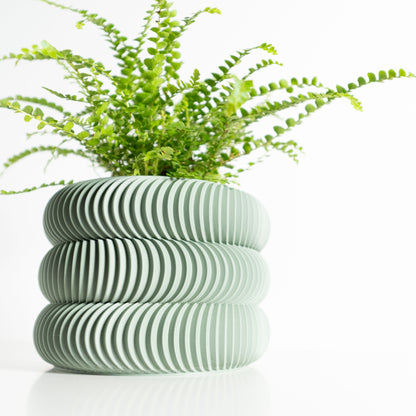 Succulent Planter, Indoor Plant Holder, Desk Organizer, SustainablyCrafted Sculptural Pot