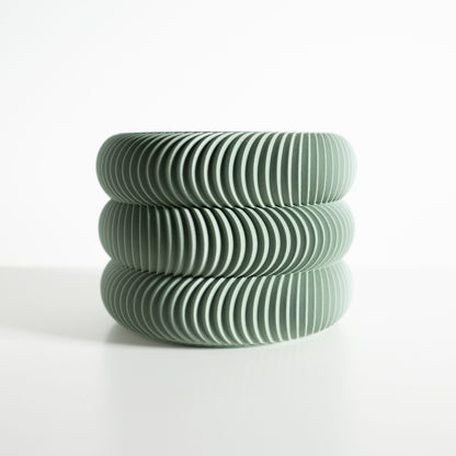 Succulent Planter, Indoor Plant Holder, Desk Organizer, SustainablyCrafted Sculptural Pot