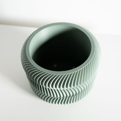 Succulent Planter, Indoor Plant Holder, Desk Organizer, SustainablyCrafted Sculptural Pot