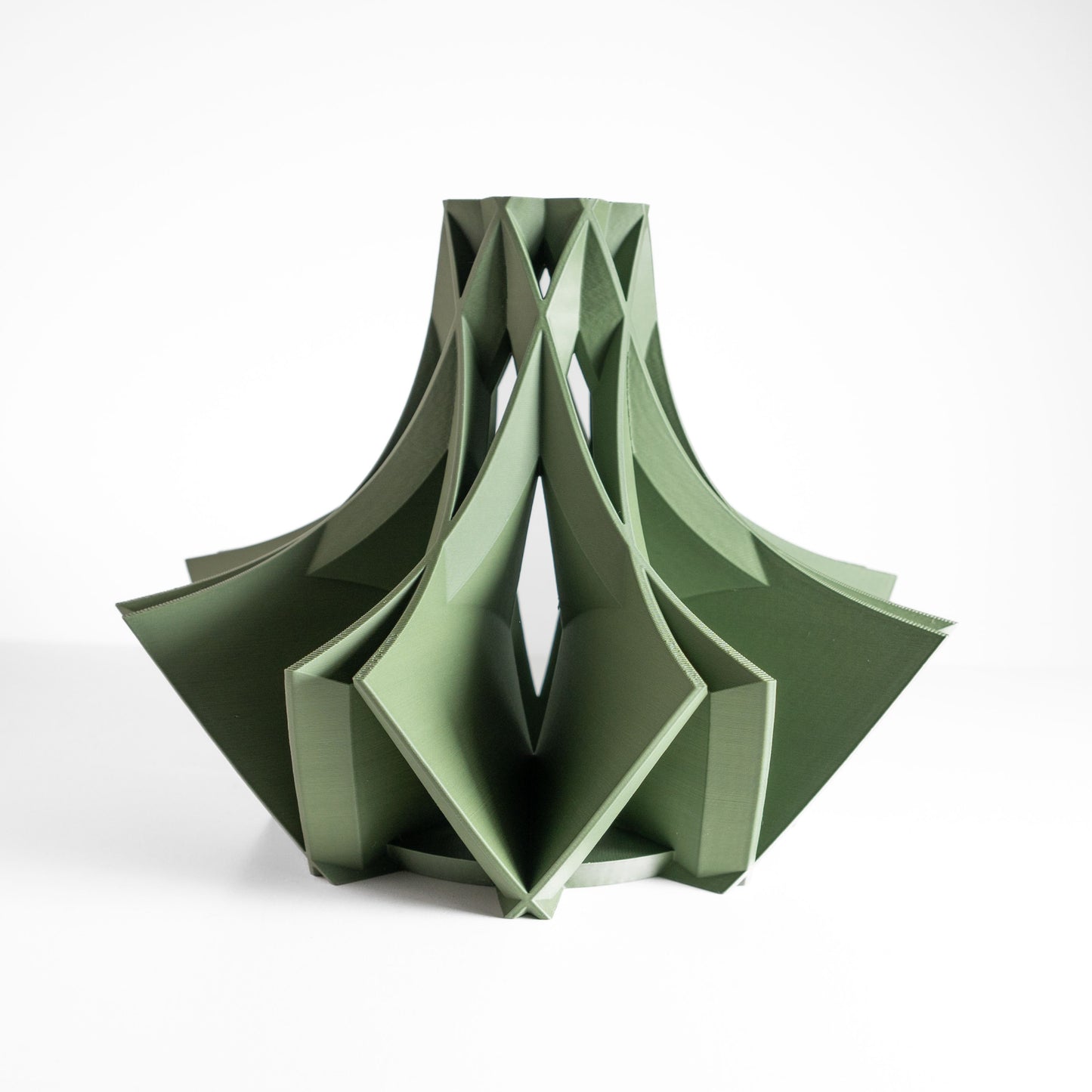 Modern Vase, Minimalist Tabletop Decor, Elegant Dried Bouquet Display Centerpiece