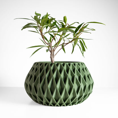 Modern Minimalist Indoor Planter, Succulent Desk Holder, Houseplant Bust, Eco Decoration, Shelf Plant