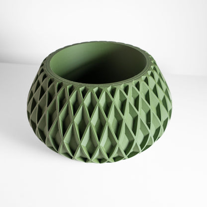 Modern Minimalist Indoor Planter, Succulent Desk Holder, Houseplant Bust, Eco Decoration, Shelf Plant