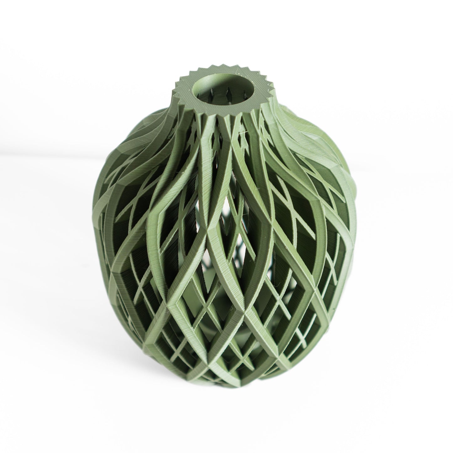 modern vase, sculptural tabletop flower holder, contemporary dried floral accent