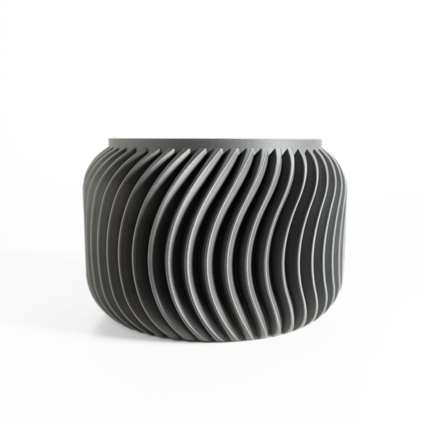 Planter Pot, Sculptural Indoor Plant Vessel, Succulent Holder, Home Nordic Floral Accent, Matte