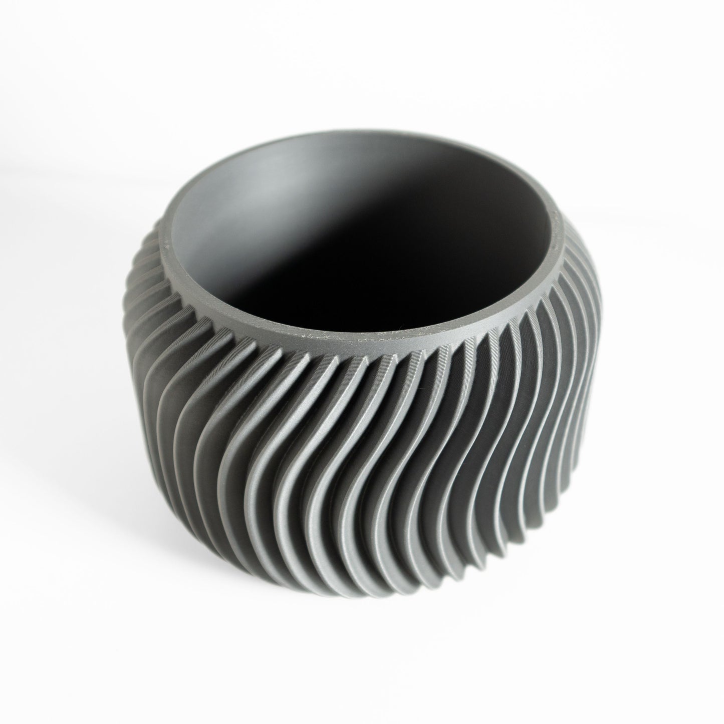 Planter Pot, Sculptural Indoor Plant Vessel, Succulent Holder, Home Nordic Floral Accent, Matte