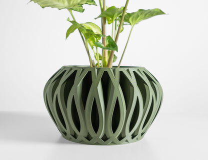 Succulent Planter, Geometric Organizer, Minimalist Indoor Plant Pot, Artistic Decor