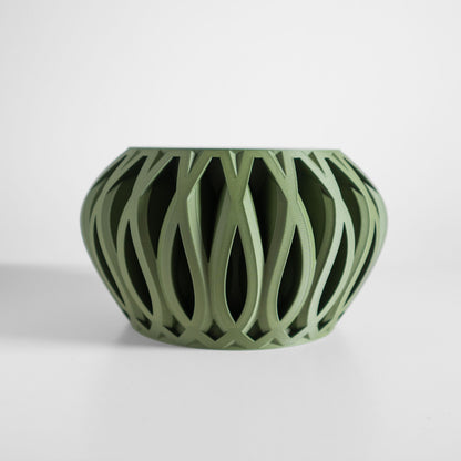 Succulent Planter, Geometric Organizer, Minimalist Indoor Plant Pot, Artistic Decor