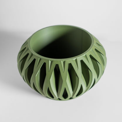 Succulent Planter, Geometric Organizer, Minimalist Indoor Plant Pot, Artistic Decor