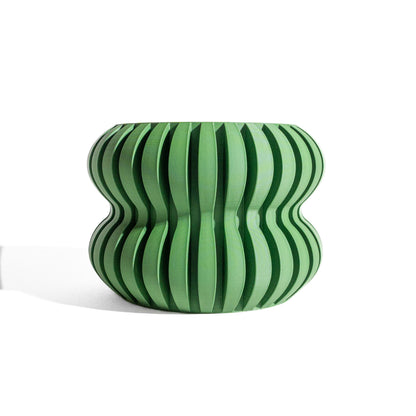 Bold Planter Pot, Modern Shelf Decor, Popular Art Deco, Lightweight Eco Friendly Gift
