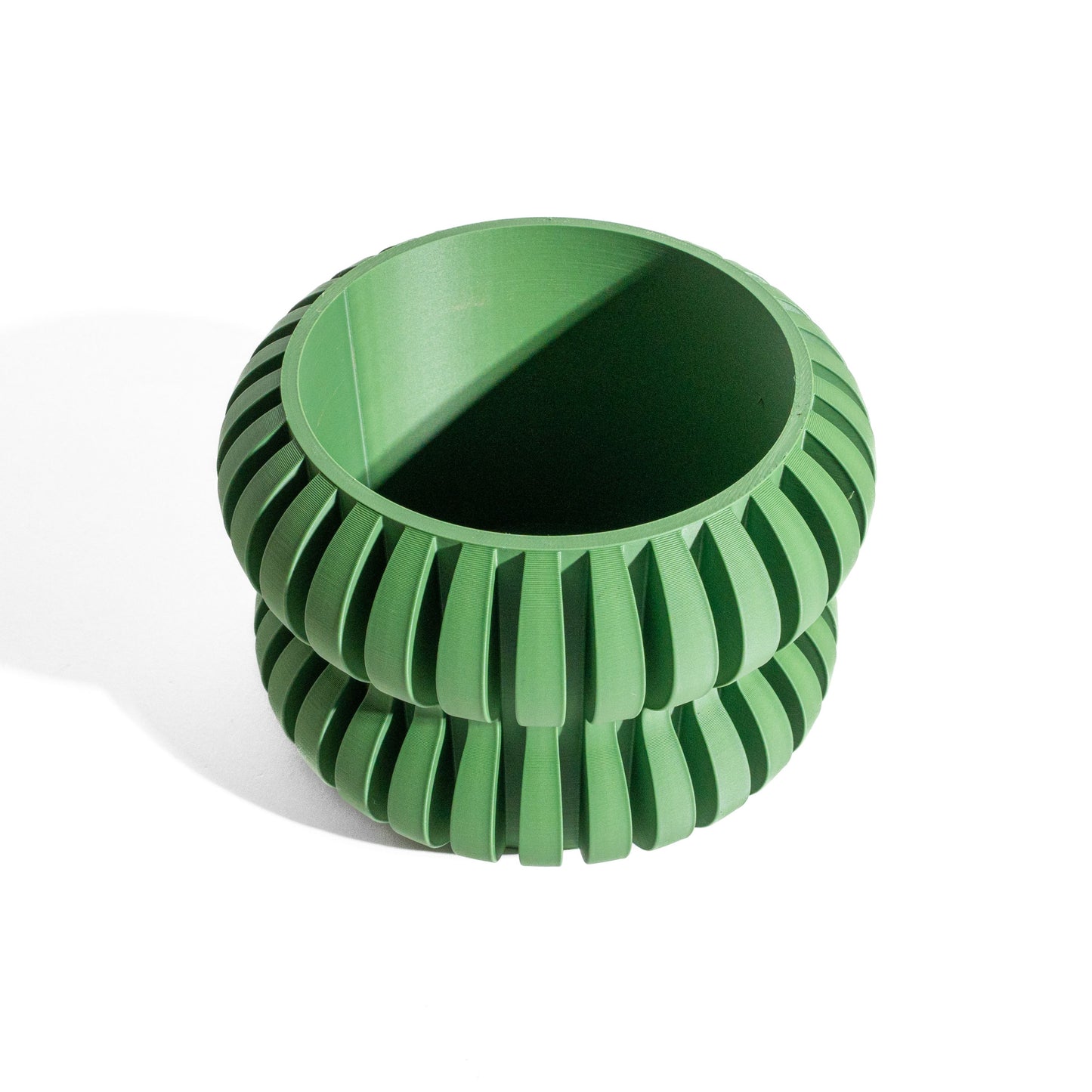 Bold Planter Pot, Modern Shelf Decor, Popular Art Deco, Lightweight Eco Friendly Gift