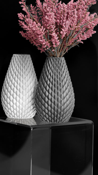 Contemporary Vase, Minimalist Table Centerpiece, Sculptural Home Accent, Flower Holder