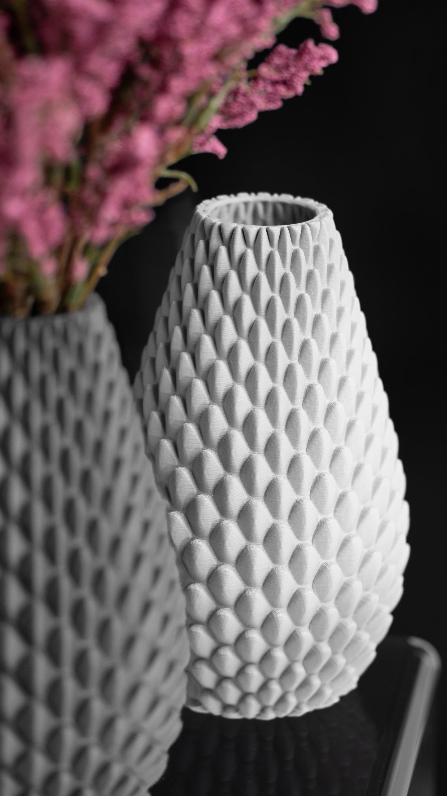 Contemporary Vase, Minimalist Table Centerpiece, Sculptural Home Accent, Flower Holder