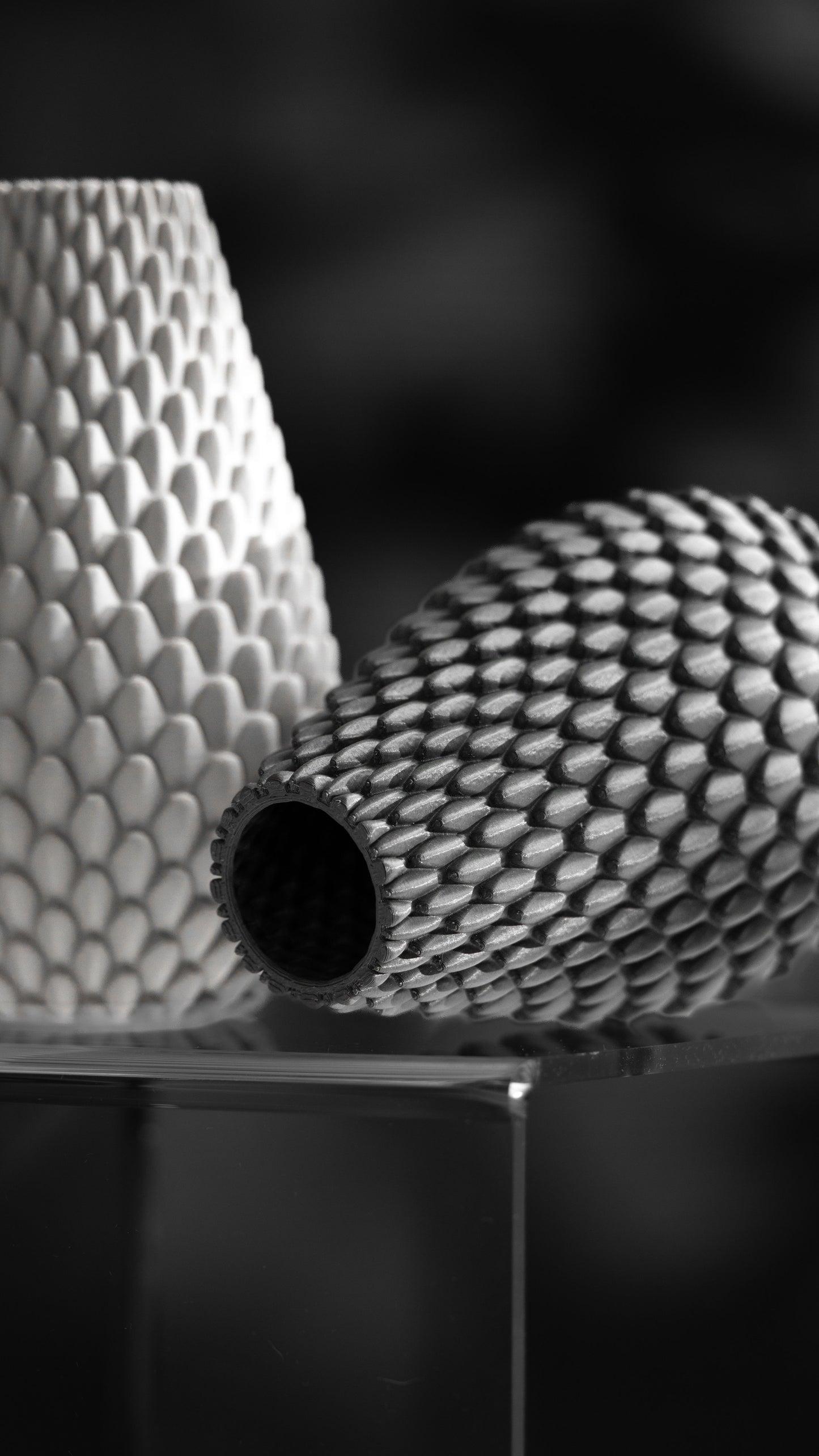 Contemporary Vase, Minimalist Table Centerpiece, Sculptural Home Accent, Flower Holder