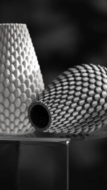 Contemporary Vase, Minimalist Table Centerpiece, Sculptural Home Accent, Flower Holder