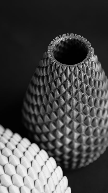 Contemporary Vase, Minimalist Table Centerpiece, Sculptural Home Accent, Flower Holder