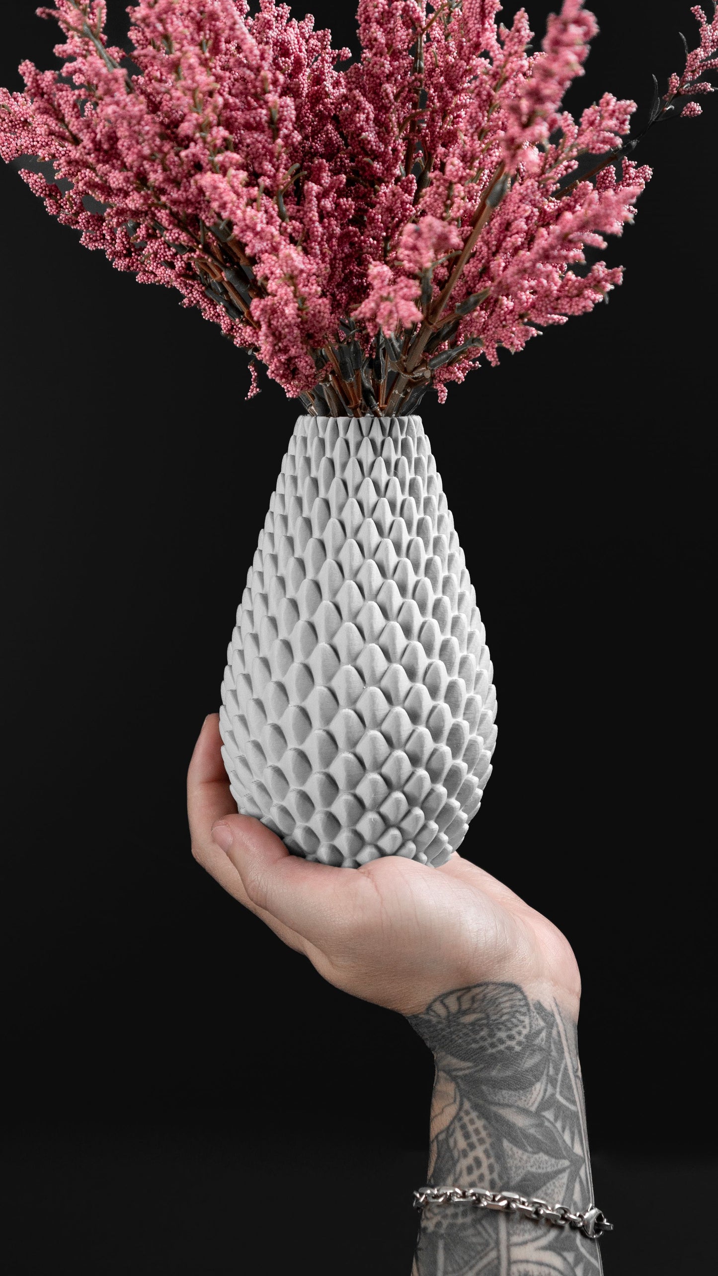 Contemporary Vase, Minimalist Table Centerpiece, Sculptural Home Accent, Flower Holder