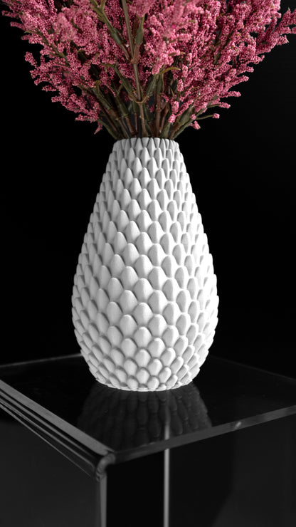 Contemporary Vase, Minimalist Table Centerpiece, Sculptural Home Accent, Flower Holder
