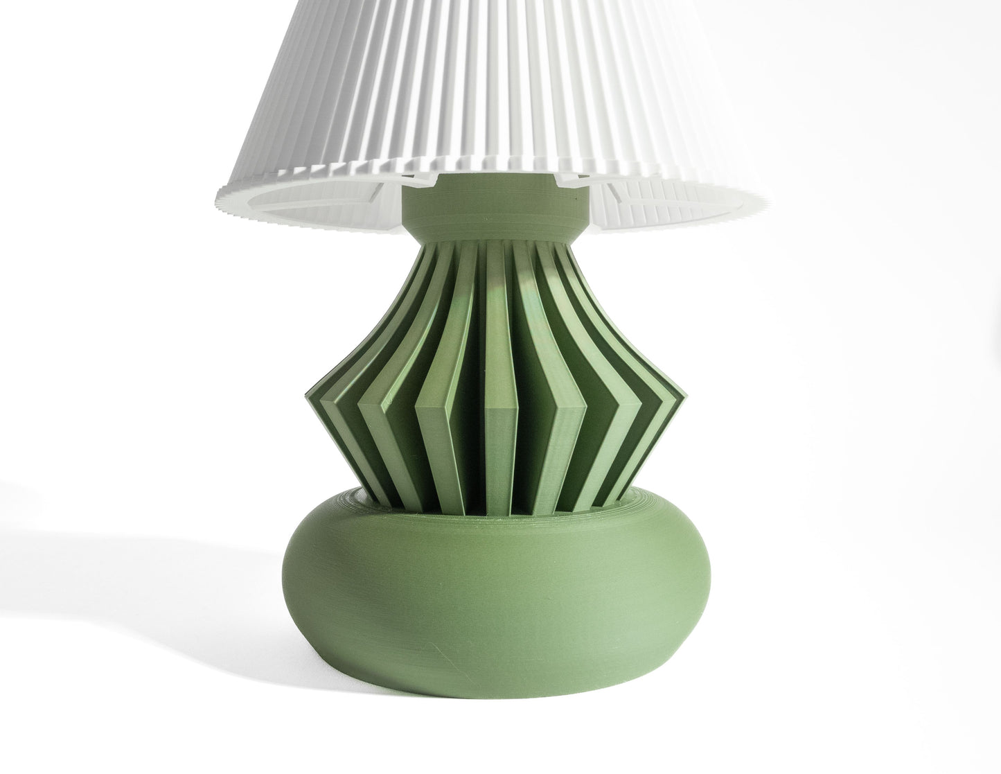 Table Lamp, Art Deco Bedside Accent, Minimalist Scandinavian Nightstand Luminaire