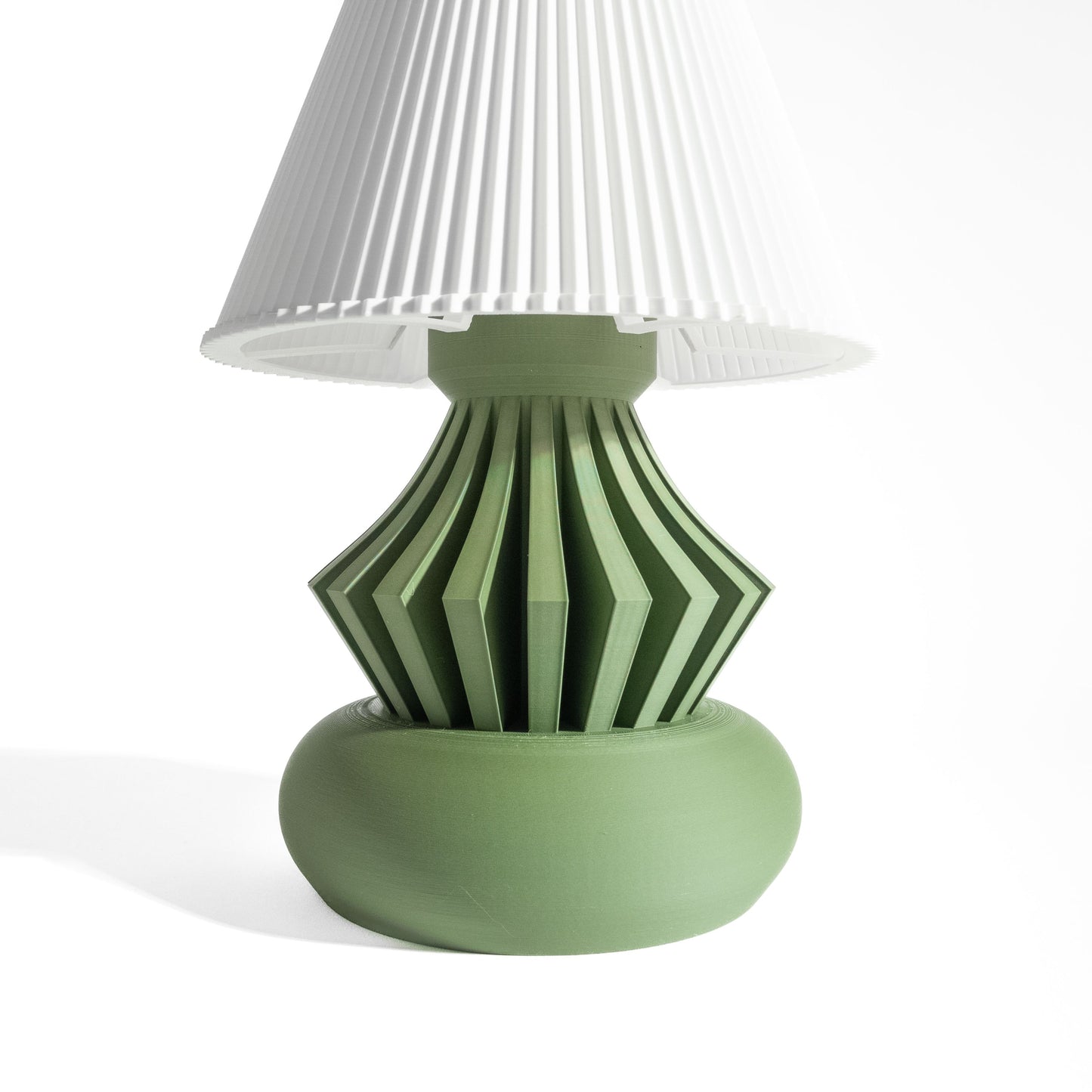 Table Lamp, Art Deco Bedside Accent, Minimalist Scandinavian Nightstand Luminaire