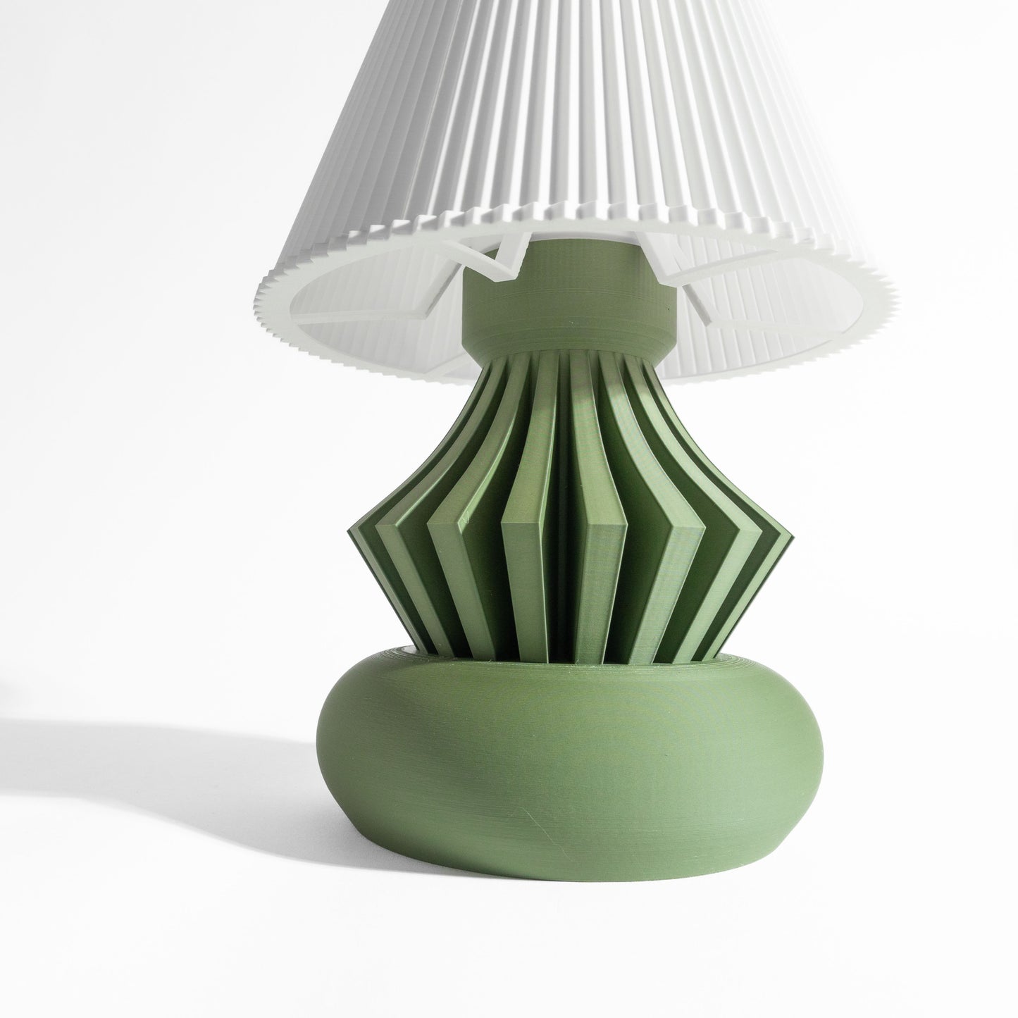 Table Lamp, Art Deco Bedside Accent, Minimalist Scandinavian Nightstand Luminaire