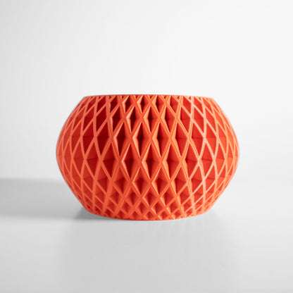 Geometric Planter, Succulent Holder, Minimalist Desk Organizer, Japandi Style Accent