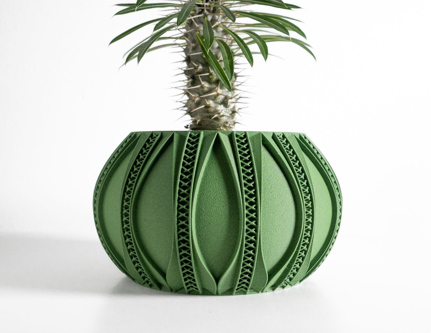 Planter Pot, Post Modern Style, Desk Accent, Modernly Curated, Urban Minimalist Architecture-Inspired Interior Styling