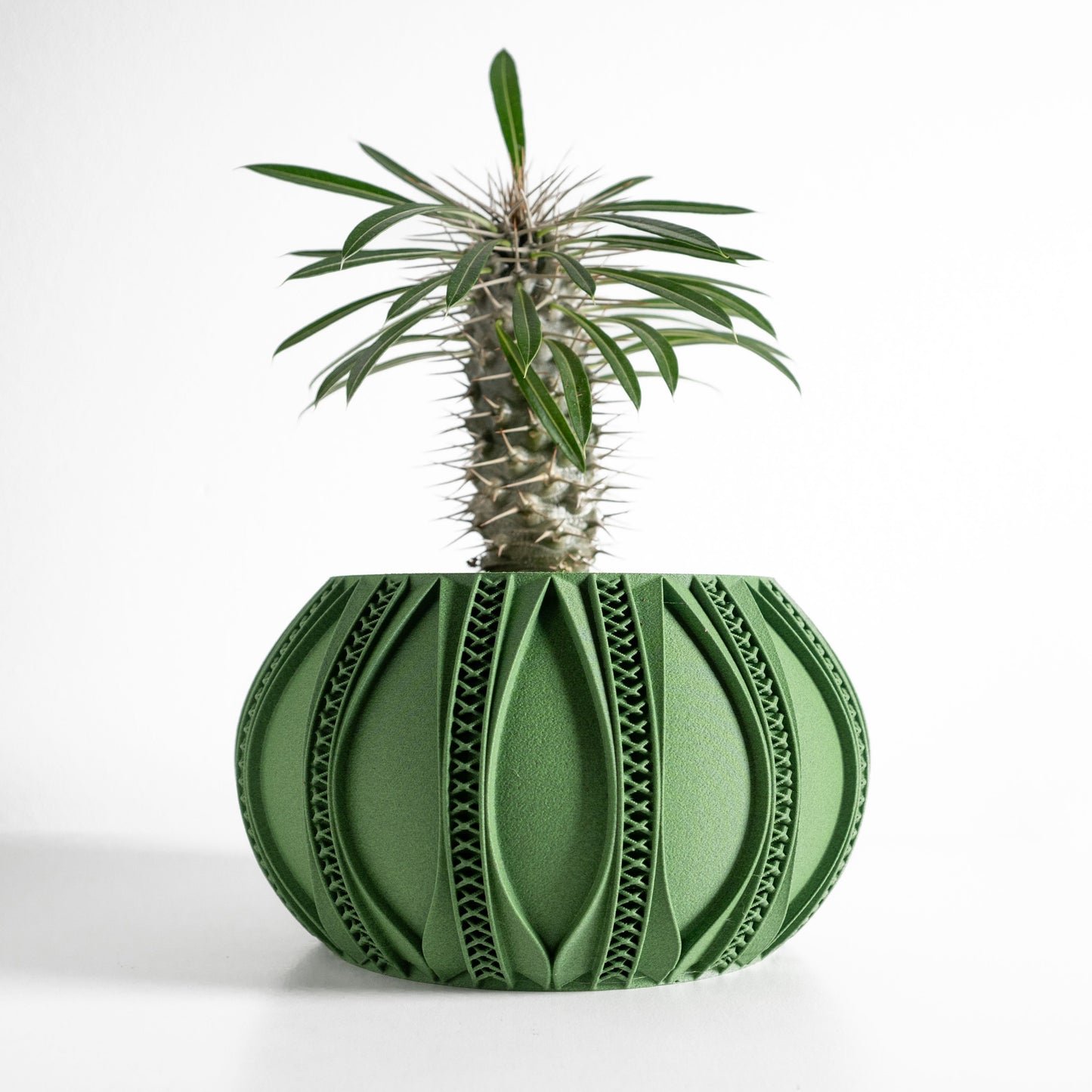 Planter Pot, Post Modern Style, Desk Accent, Modernly Curated, Urban Minimalist Architecture-Inspired Interior Styling