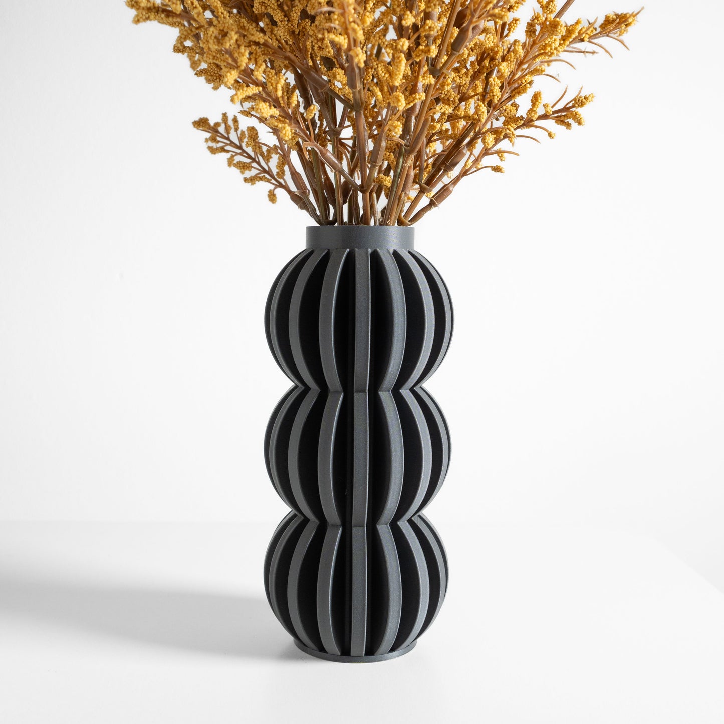 Modern Vase, Tabletop Flower Holder, Nordic Workspace Accent, Minimalist Centerpiece