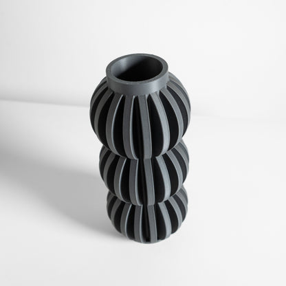 Modern Vase, Tabletop Flower Holder, Nordic Workspace Accent, Minimalist Centerpiece