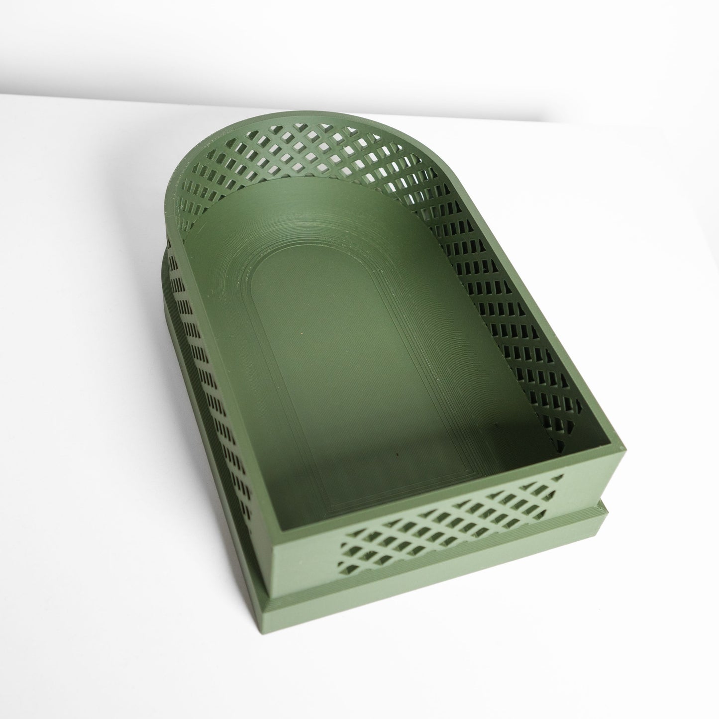 Desk Organizer, Countertop Bin, Workspace Tray, Home Catchall, Minimalist Storage