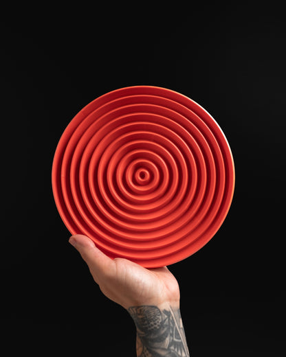 Elegant Tray Storage, Lidded Catchall, Bathroom Organizer, Bedside Desktop Caddy, Minimalist Ribbed Container