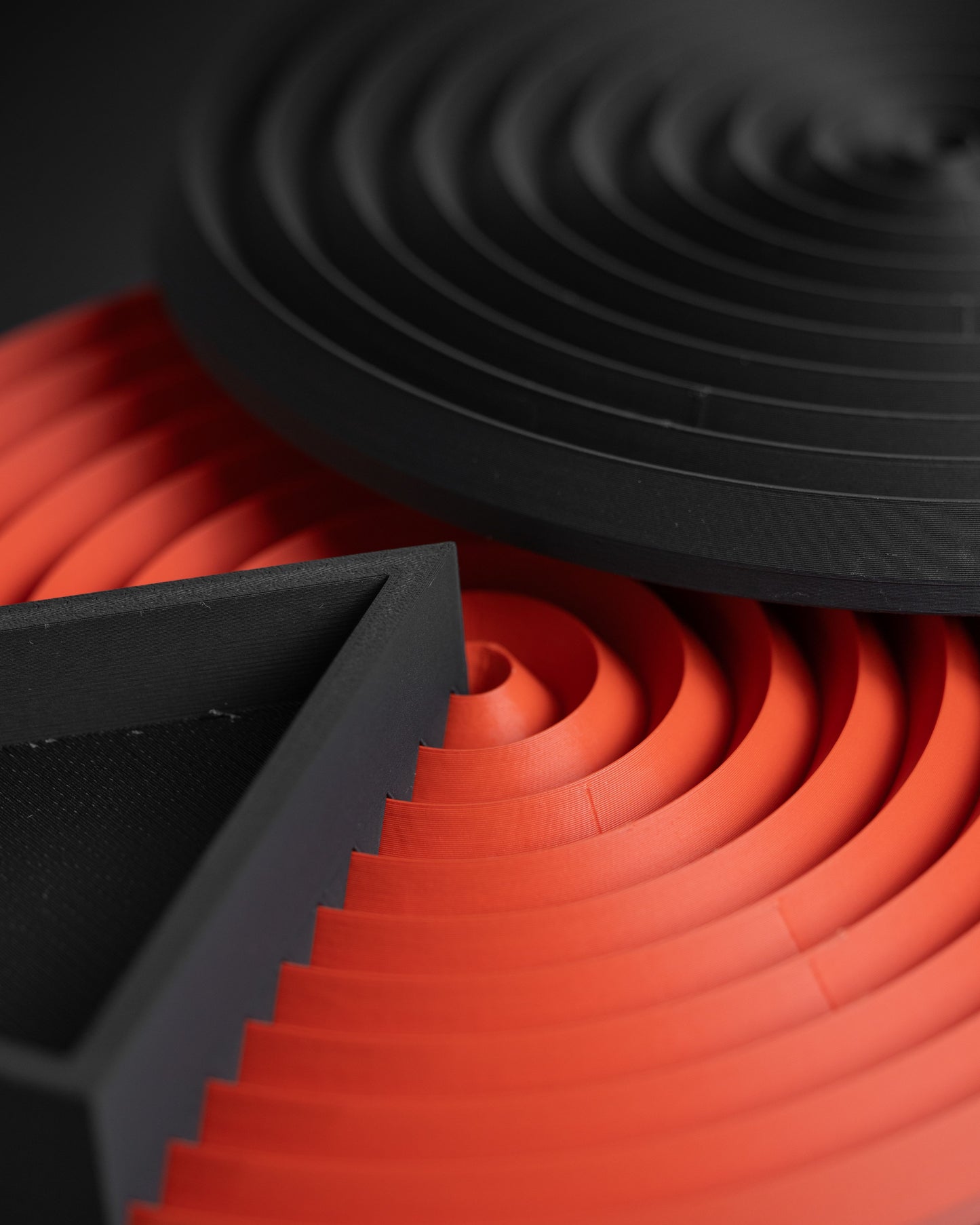 Elegant Tray Storage, Lidded Catchall, Bathroom Organizer, Bedside Desktop Caddy, Minimalist Ribbed Container