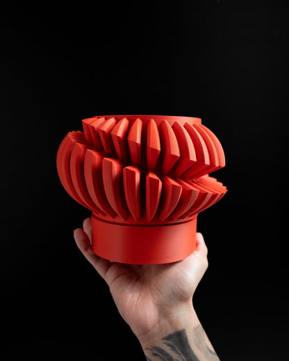 Succulent Planter, Geometric Desk Organizer, Minimalist Indoor Herb Holder, Modern