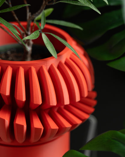 Succulent Planter, Geometric Desk Organizer, Minimalist Indoor Herb Holder, Modern