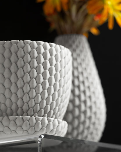 Planter Pot, Succulent Holder, Indoor Container, Minimal Desk, Contemporary Decor