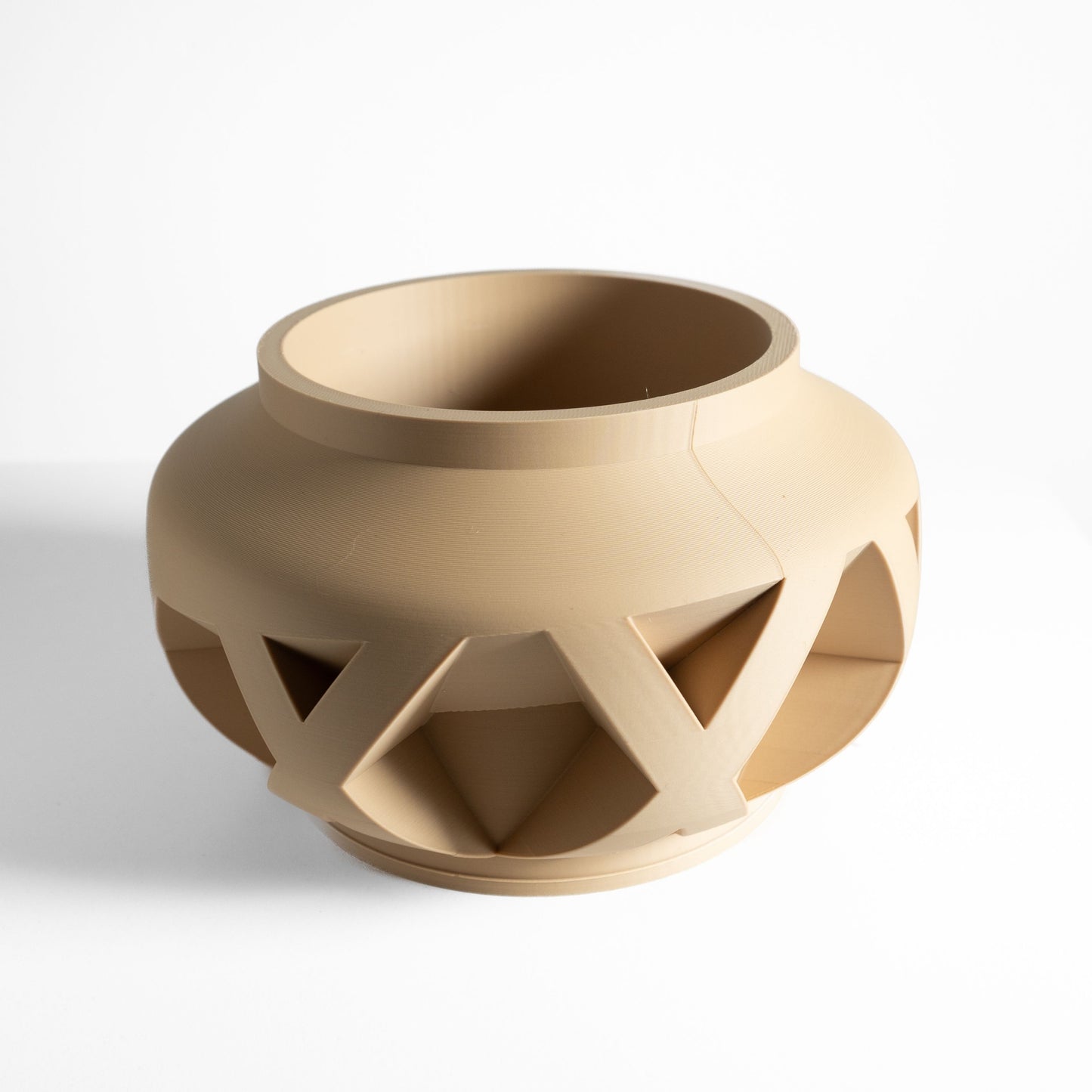 Succulent Planter, Geometric Desktop Herb Holder, Modern Minimalist Sculptural Accent