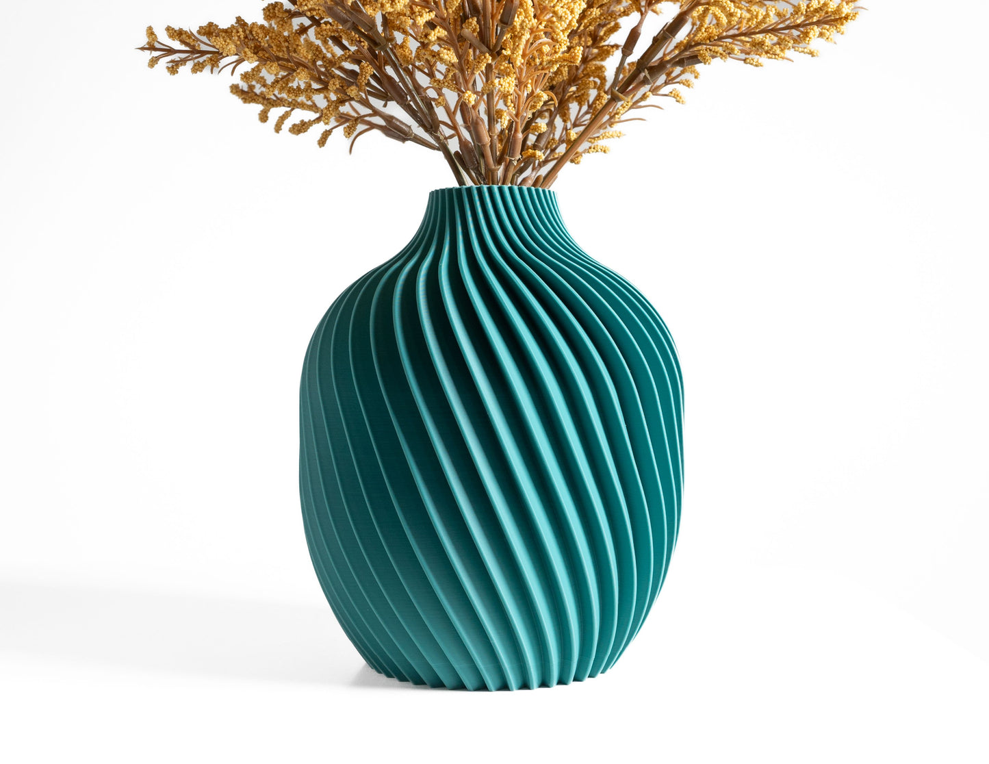 Minimalist Vase, Layered Japandi Tabletop Decor, Mantel Display, Modern Sculptural