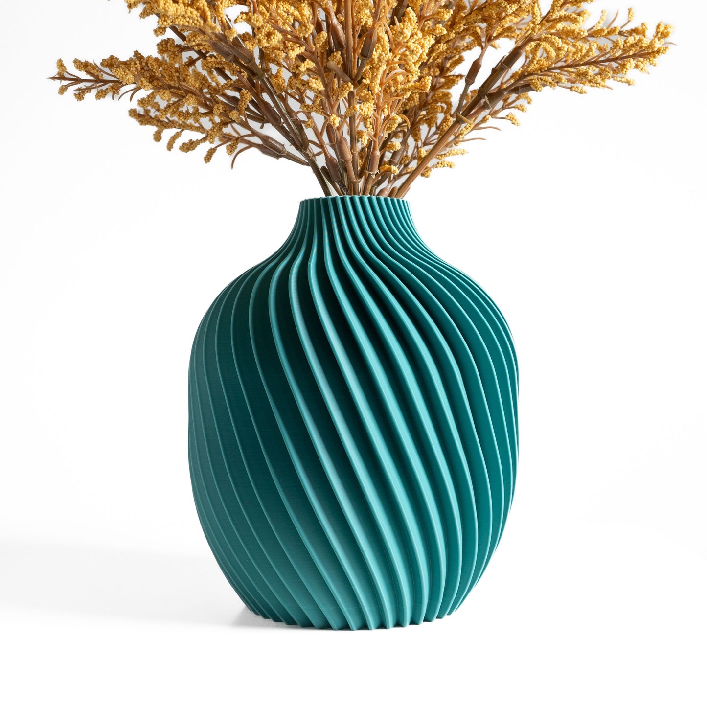 Minimalist Vase, Layered Japandi Tabletop Decor, Mantel Display, Modern Sculptural