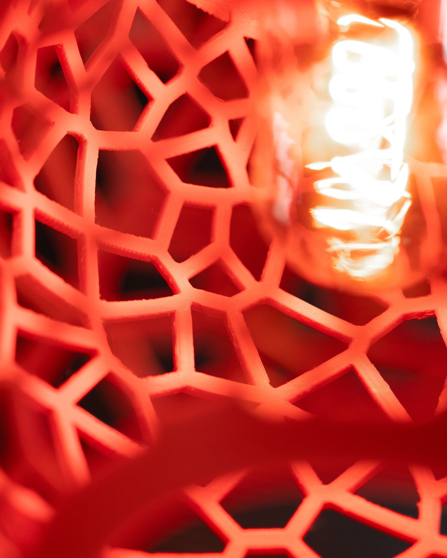 Pendant Lamp, Geometric Ceiling Shade, Kitchen Island Lighting, Sculptural Minimalist