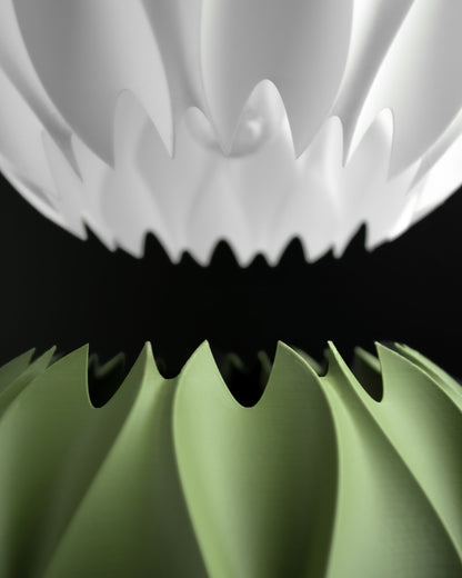 pendant light, minimalist japandi kitchen island shade, sculptural ceiling illuminator