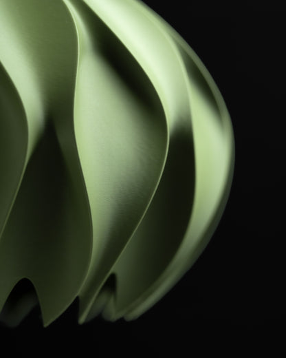 pendant light, minimalist japandi kitchen island shade, sculptural ceiling illuminator