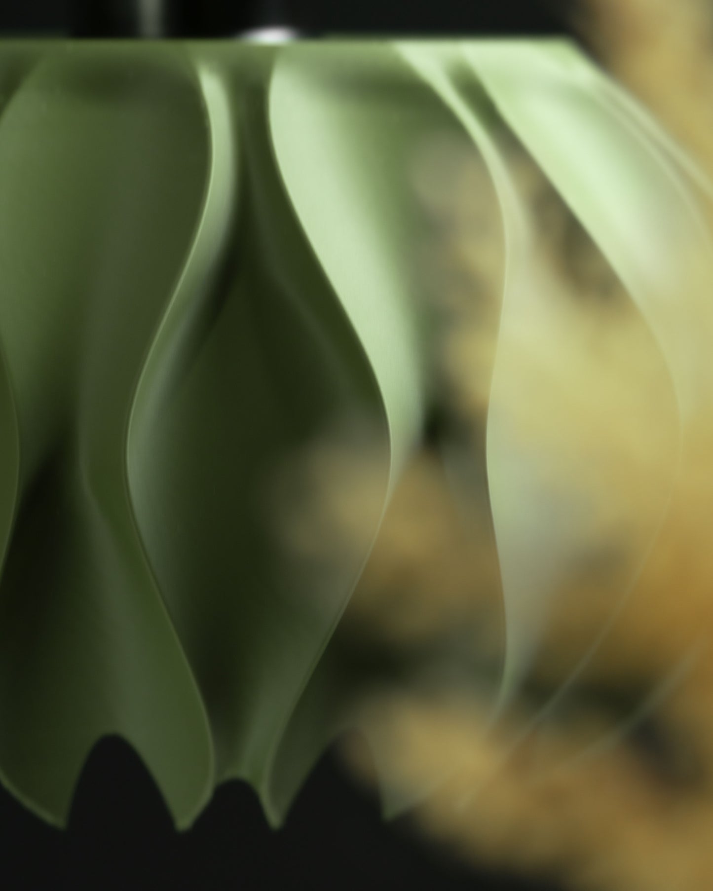 pendant light, minimalist japandi kitchen island shade, sculptural ceiling illuminator